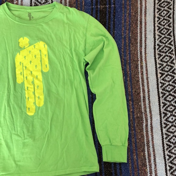 Billie Eilish Long-sleeve Concert Tee Shirt - Picture 2 of 7